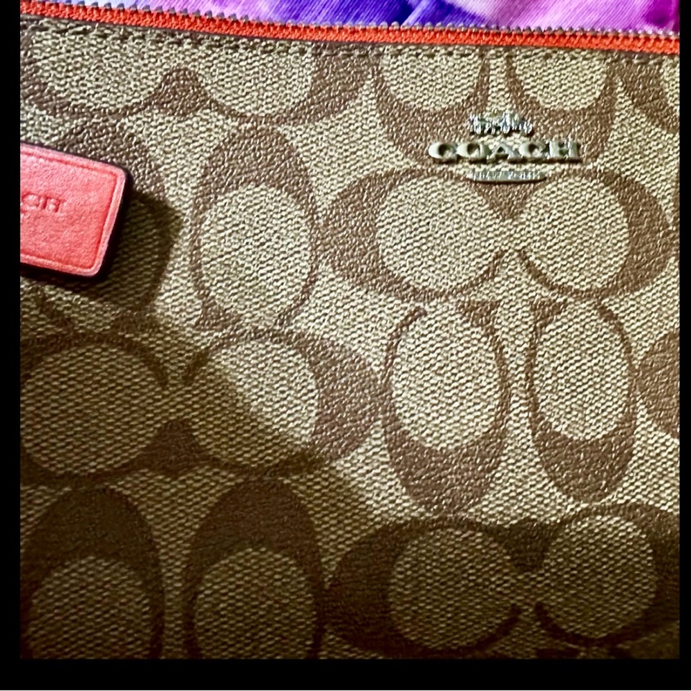 COACH WRISTLET HAND PURSE